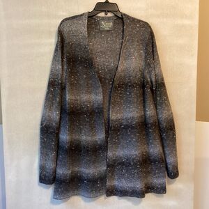 natural reflections cardigan XXL women’s gray sweater